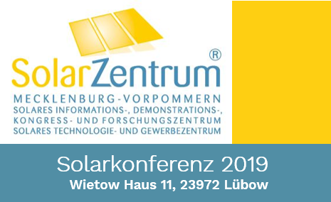 22. Internationale Solarkonferenz MV