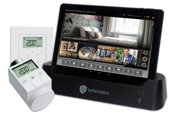 BU: iQ Roomcontrol und iQ Tab von Betterspace (Foto: Betterspace GmbH)