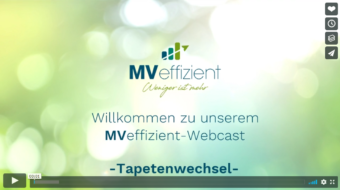 MVeffizient startet neue Webcast-Reihe Tapetenwechsel