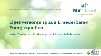 MVeffizient-Webcast Tapetenwechsel – Heute: Erneuerbare Energien