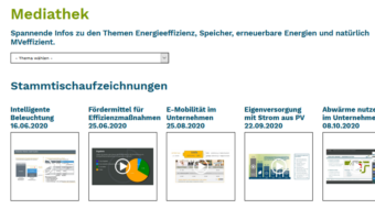 Alle Infos jederzeit abrufbar – in der MVeffizient-Mediathek!