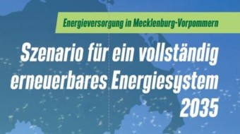 MV: Energieversorgung zu 100 % aus Erneuerbaren bis 2035 möglich!