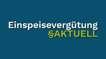 Aktuelle Einspeisevergütung für Solarstrom für Unternehmen