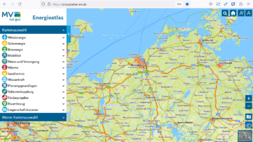 Energieatlas MV: Zentraler Anlaufpunkt für Informationen rund um das Thema Energie