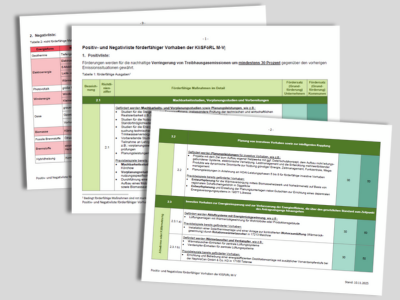 Positiv- und Negativliste erleichtert die Übersicht für Förderanträge