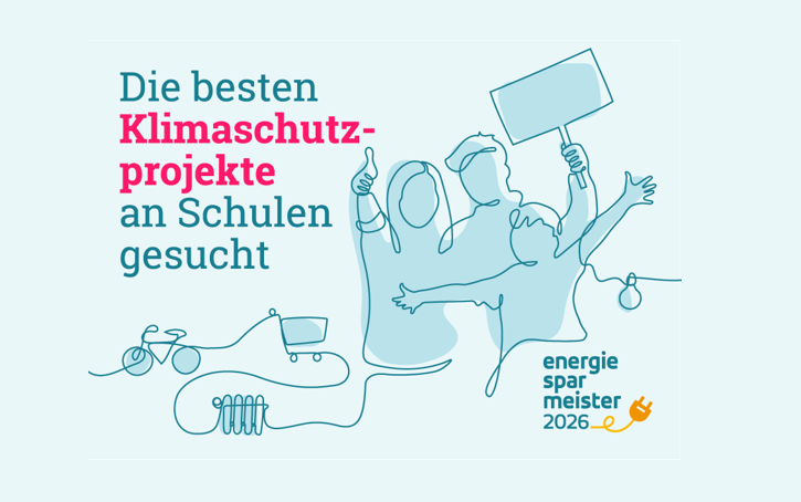 Bundesweiter Schulwettbewerb „Energiesparmeister 2026“ startet