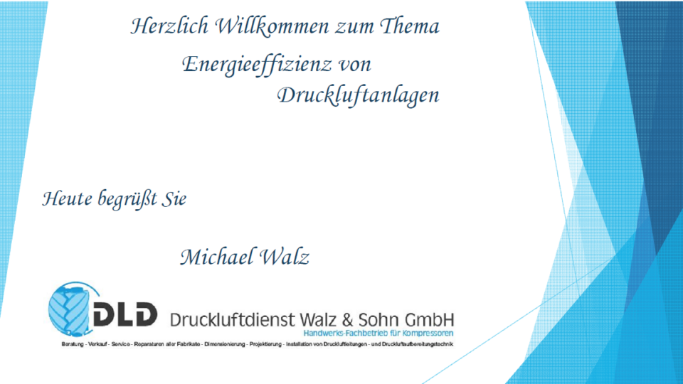 Energieeffizienz Druckluftanlagen, 22.09.2026